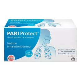 PARI ProtECT Inhalasjonsløsning med Ectoin Ampuller, 60X2,5 ml