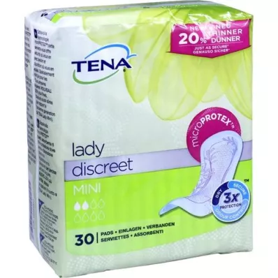 TENA LADY Diskrete elektroder mini, 30 stk