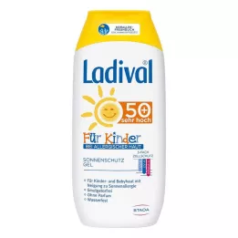 LADIVAL Solgel for barn med allergisk hud LSF 50+, 200 ml