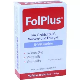 FOLPLUS Filmdrasjerte tabletter, 90 stk