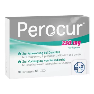 Perocur 250 mg harde kapsler, 10 stk Perocur 250 mg harde kapsler, 10 stk