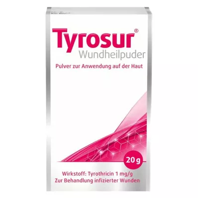 Tyrosur® sårhelingspulver, 20 g Tyrosur® sårhelingspulver, 20 g