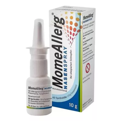 Momeallerg nesespray 50 µg / spray, 10 g Momeallerg nesespray 50 µg / spray, 10 g