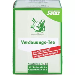 VERDAUUNGS-TEE Herbal Tea No.18 Salus Filterpose, 15 stk