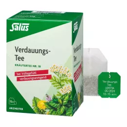 Fordøyelseste urtete nr. 18 Salus filterposer, 15 stk