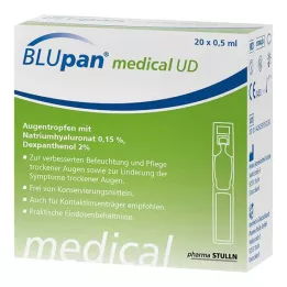 BLUPAN medisinsk UD Øyedråper, 20X0,5 ml