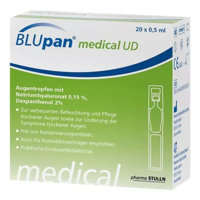 BLUPAN medisinsk UD Øyedråper, 20X0,5 ml BLUPAN medisinsk UD Øyedråper, 20X0,5 ml