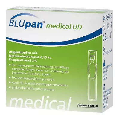 BLUPAN medisinsk UD Øyedråper, 60X0,5 ml BLUPAN medisinsk UD Øyedråper, 60X0,5 ml
