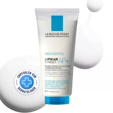 ROCHE-POSAY Lipikar Syndet AP+ Cleansing Cream Gel, 200 ml ROCHE-POSAY Lipikar Syndet AP+ Cleansing Cream Gel, 200 ml