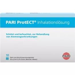 PARI ProtECT Inhalasjonsløsning med Ectoin Ampuller, 10X2,5 ml