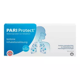 PARI ProtECT Inhalasjonsløsning med Ectoin Ampuller, 10X2,5 ml