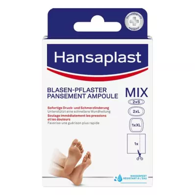 HANSAPLAST Blistergips SOS Blandingspakke, 6 stk HANSAPLAST Blistergips SOS Blandingspakke, 6 stk