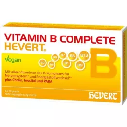 VITAMIN B COMPLETE Hevert kapsler, 60 stk