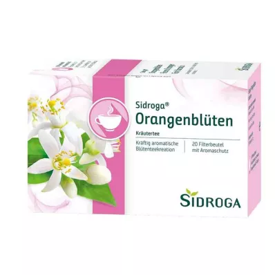 SIDROGA Filterpose med appelsinblomst-te, 20X1,2 g SIDROGA Filterpose med appelsinblomst-te, 20X1,2 g