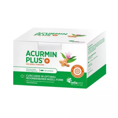 ACURMIN Plus Das Micell-Curcuma Softgels, 180 stk