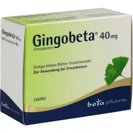 GINGOBETA 40 mg filmdrasjerte tabletter, 120 stk