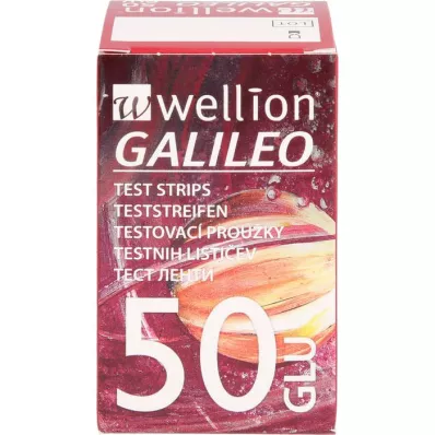 WELLION GALILEO Teststrimler for blodsukker, 50 stk