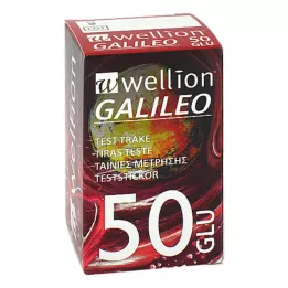 WELLION GALILEO Teststrimler for blodsukker, 50 stk