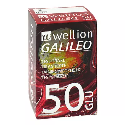 WELLION GALILEO Teststrimler for blodsukker, 50 stk WELLION GALILEO Teststrimler for blodsukker, 50 stk
