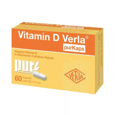VITAMIN D VERLA purKaps, 60 stk VITAMIN D VERLA purKaps, 60 stk