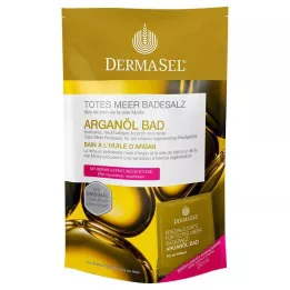 DERMASEL Badesalt fra Dødehavet+Arganolje, 1 p