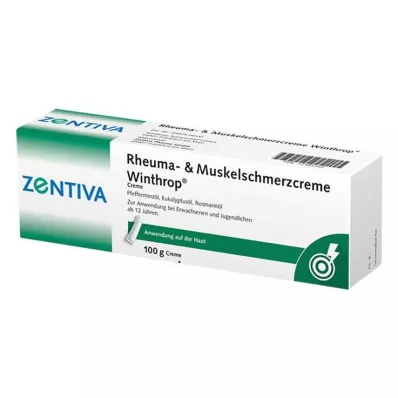 Revmatisme &amp; muskelsmertekrem Winthrop, 100 g