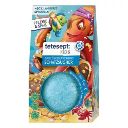 TETESEPT Skattejeger for barn i badekaret, 140 g