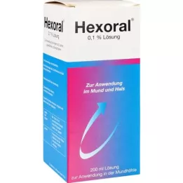 HEXORAL 0,1 % oppløsning, 200 ml
