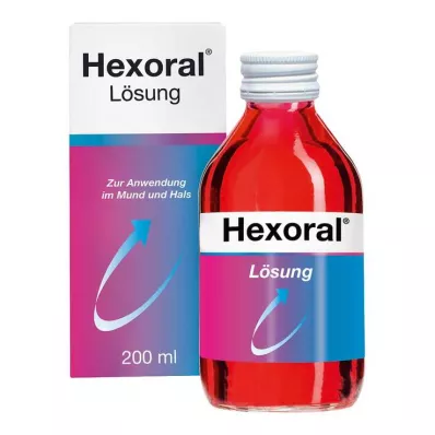 Hexoral® løsning for betennelse i munnen, 200 ml