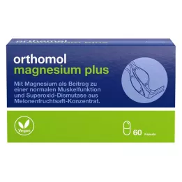 ORTHOMOL Magnesium Plus-kapsler, 60 kapsler
