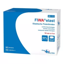 FIXIERBINDE elastisk 10 cmx4 m cellofan, 1 stk