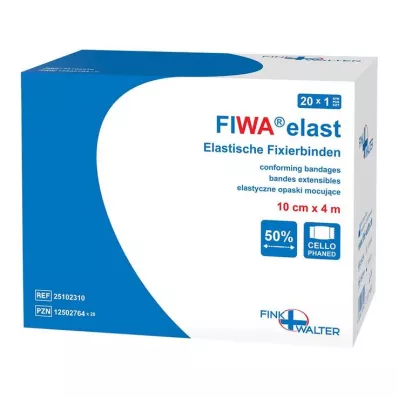 FIXIERBINDE elastisk 10 cmx4 m cellofan, 1 stk