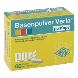 BASENPULVER Verla purKaps, 60 kapsler