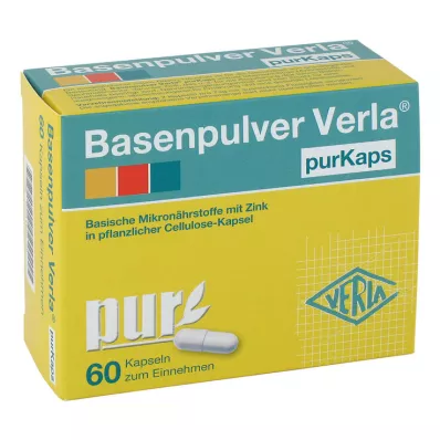 Basepulver Verla Purkaps, 60 stk Basepulver Verla Purkaps, 60 stk