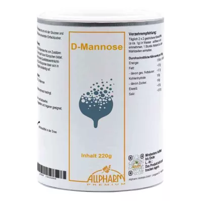 D Oppbevaringsbeholder for mannosepulver (220 g)