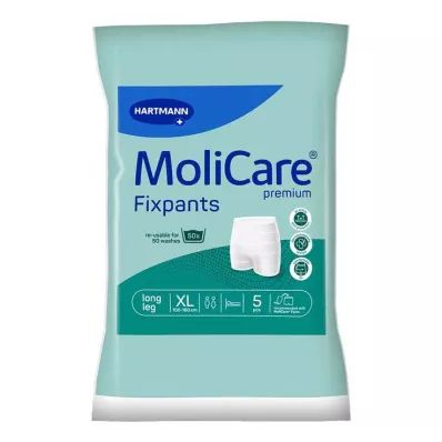 MOLICARE Premium Fixpants lange ben størrelse XL, 5 stk