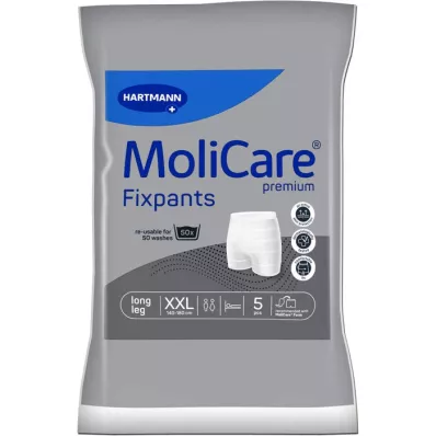 MOLICARE Premium Fixpants lange ben størrelse XXL, 5 stk