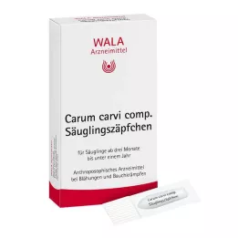 CARUM CARVI komp.suppositorier for spedbarn, 10X1 g