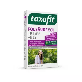 TAXOFIT Folsyre 800 depottabletter, 40 stk