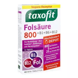 TAXOFIT Folsyre 800 depottabletter, 40 stk