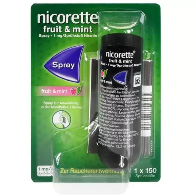 NICORETTE Frukt &amp; Myntespray 1 mg/spray, 1 stk