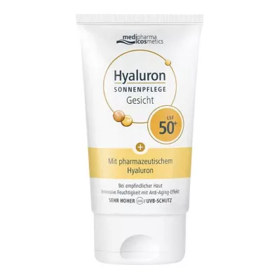 Hyaluronisk solpleie ansikt LSF 50+, 50 ml
