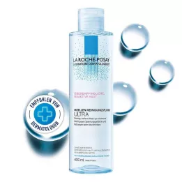 ROCHE-POSAY Micellar rensevæske for reaktiv hud, 400 ml