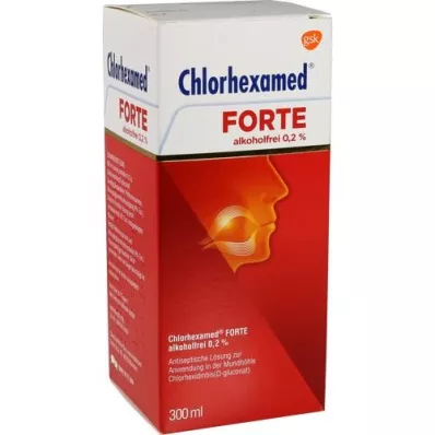 CHLORHEXAMED FORTE alkoholfri 0,2 % oppløsning, 300 ml