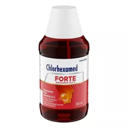 CHLORHEXAMED FORTE alkoholfri 0,2 % oppløsning, 300 ml