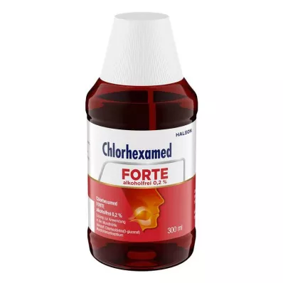 CHLORHEXAMED FORTE alkoholfri 0,2 % oppløsning, 300 ml CHLORHEXAMED FORTE alkoholfri 0,2 % oppløsning, 300 ml