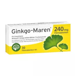 Ginkgo-Maren 240 mg filmdrasjerte tabletter, 30 stk