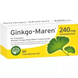 GINKGO-MAREN 240 mg filmdrasjerte tabletter, 60 stk