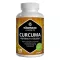 Curcuma + piperin + vitamin C veganske kapsler, 120 stk