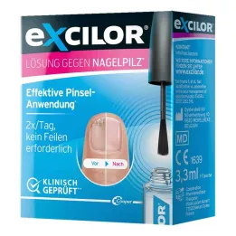 EXCILOR Oppløsning mot neglesopp, 1X3,3 ml